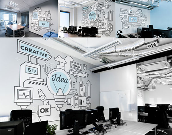 友好辦公氛圍的現代辦公室設計