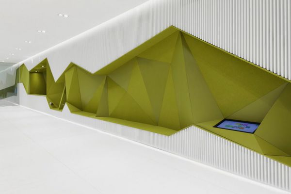 凹凸造型的未來(lái)辦公室設(shè)計(jì)