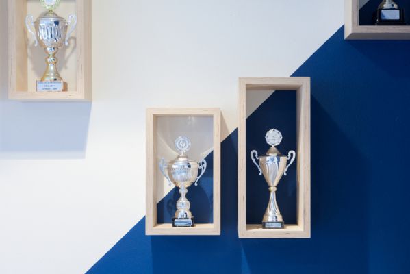 藍色簡約風(fēng)格的辦公室設(shè)計